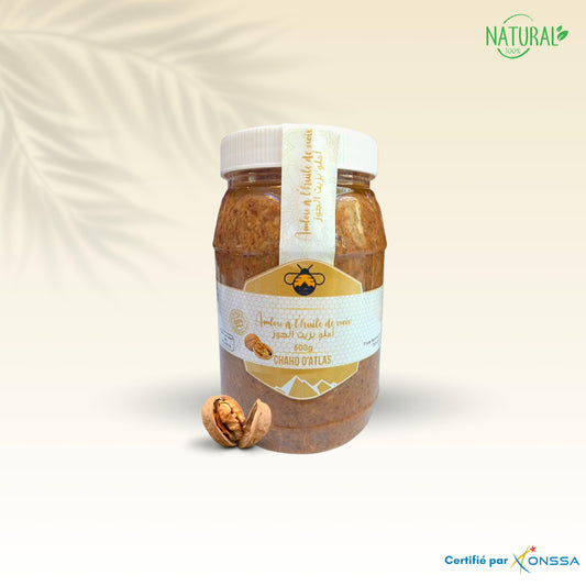 Amlou d’amandes et huile de noix