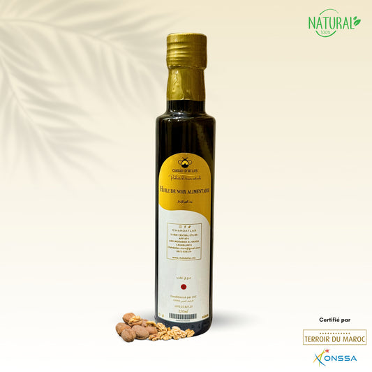 Edible walnut oil